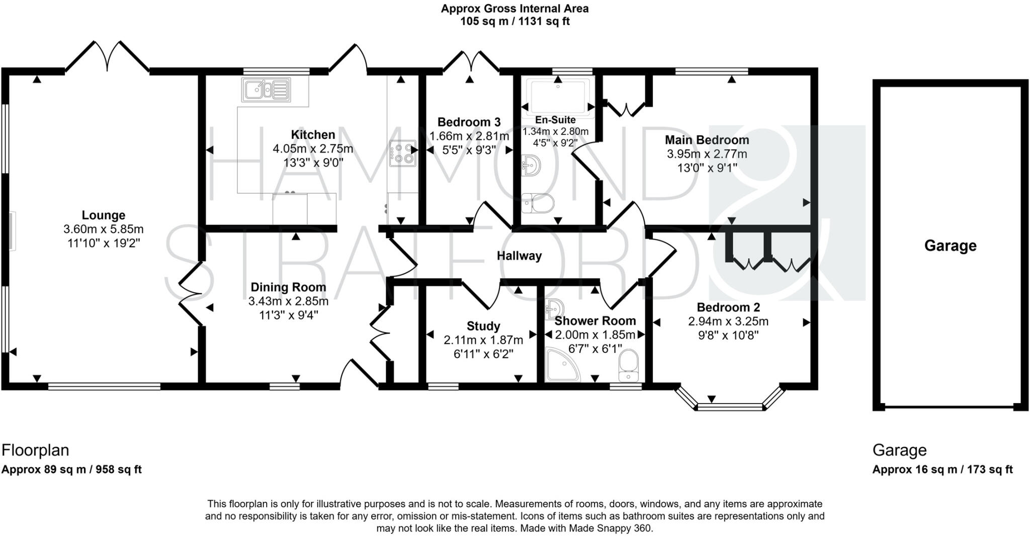 Bramble Close, Attleborough floorplan