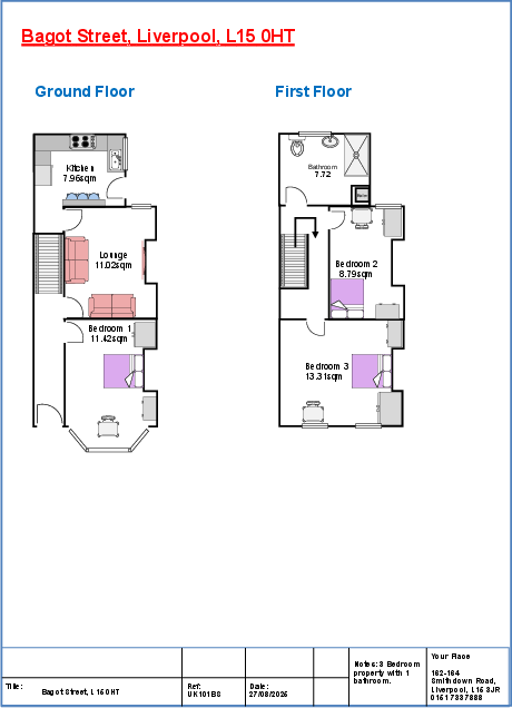 Bagot Street, Liverpool floorplan