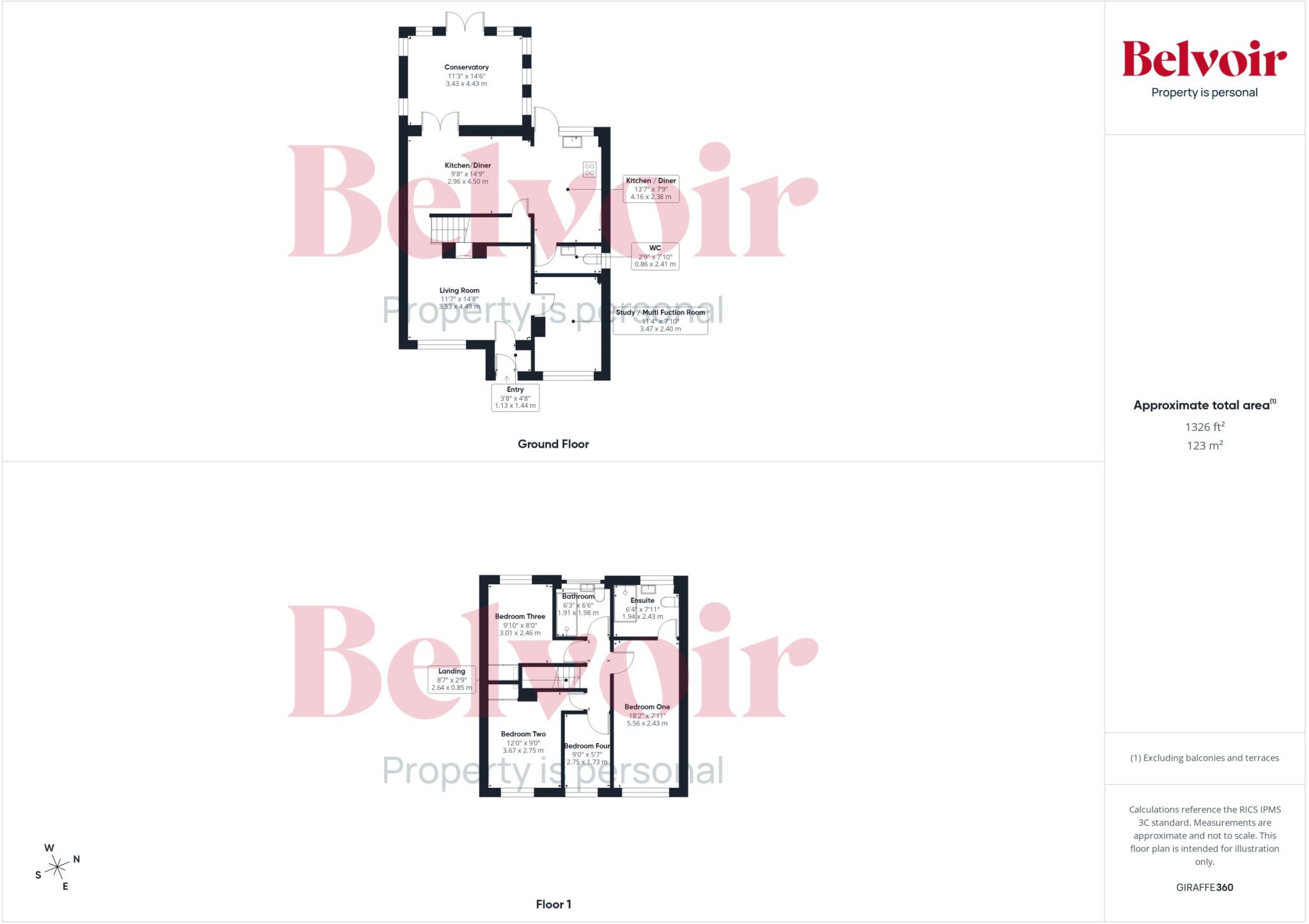 Sunderland Drive, Apley, Telford, TF1 floorplan