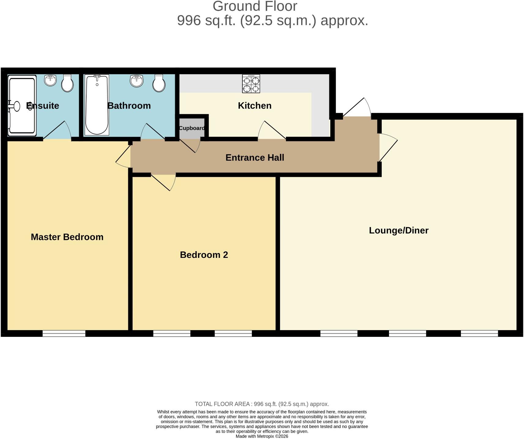 Upper Banister Street, Southampton floorplan