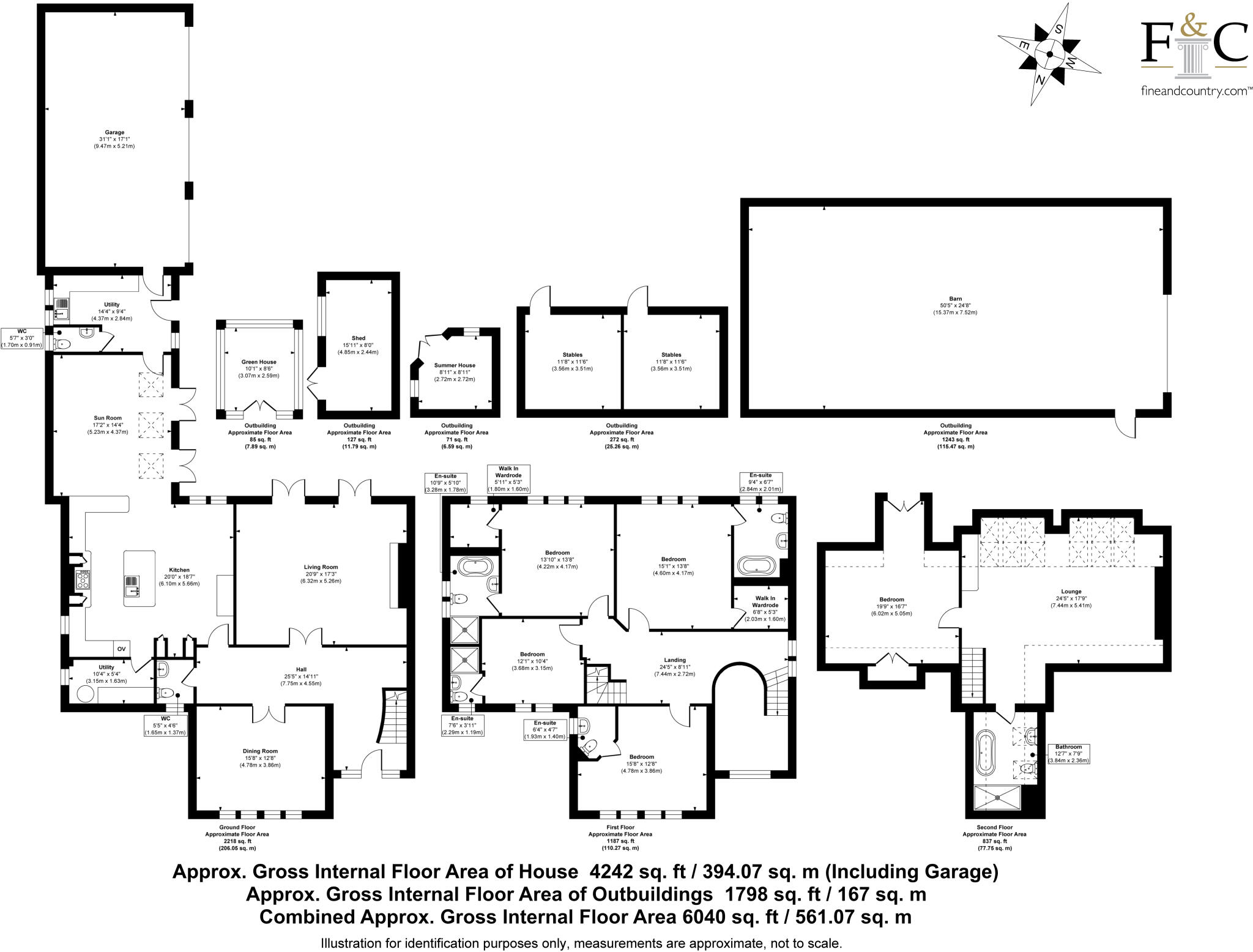 Whispering Oaks, Drub Lane, Drub, West Yorkshire floorplan