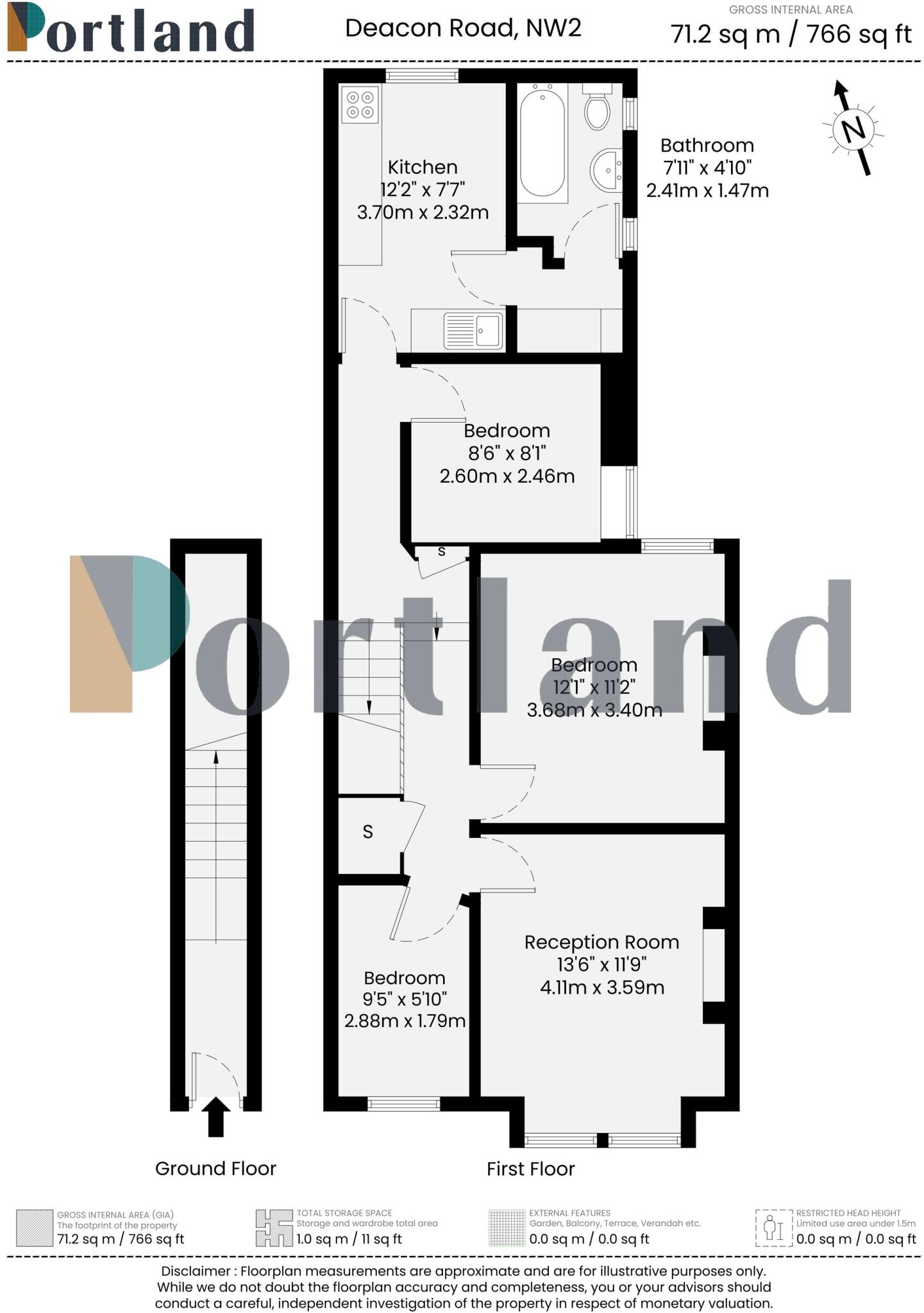 Deacon Road, London, NW2 floorplan