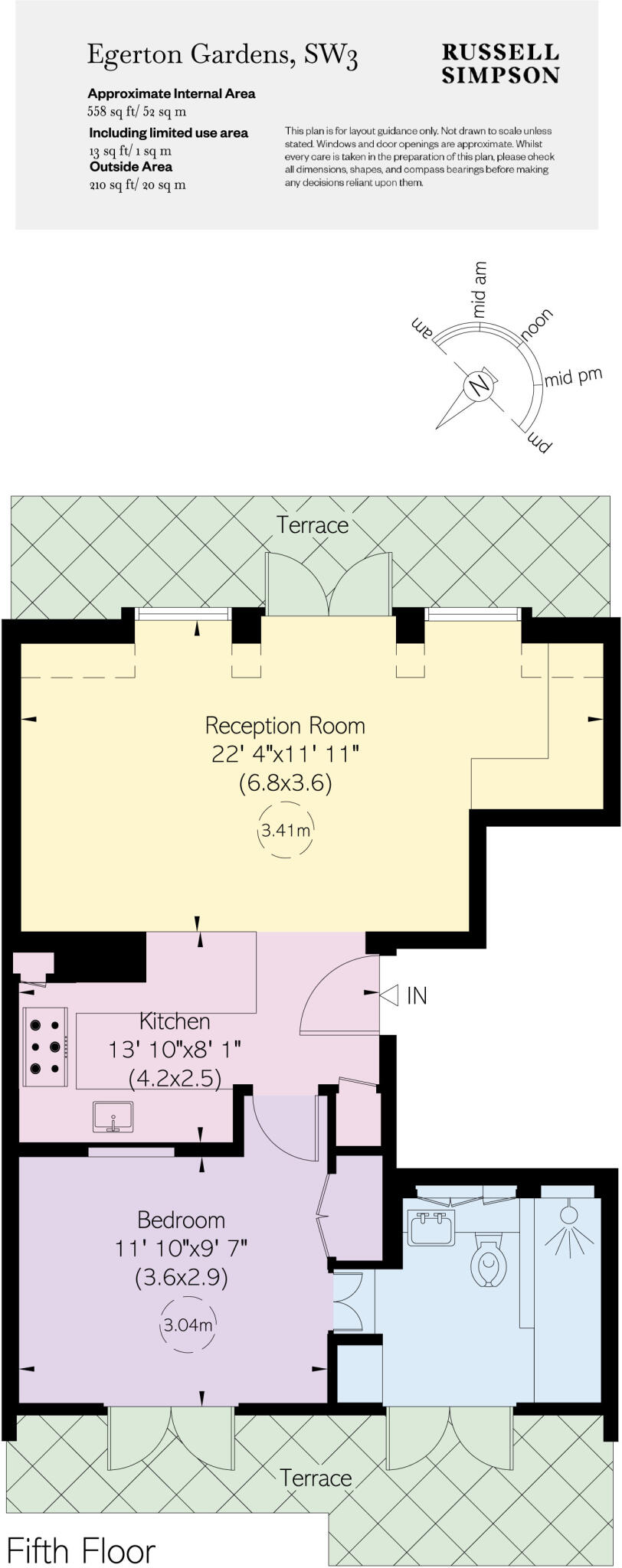 Egerton Gardens, Chelsea, SW3 floorplan