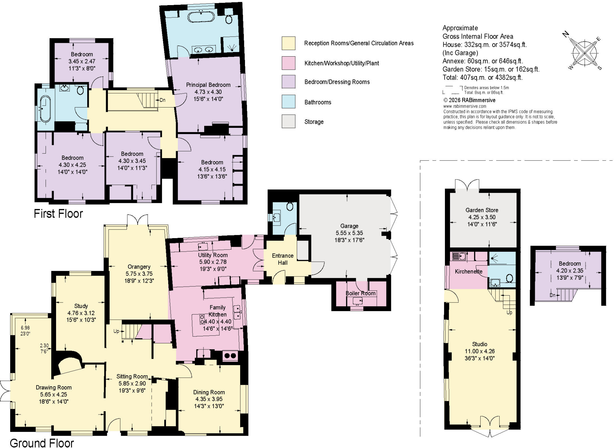 Dippenhall Street, Crondall, Farnham, Hampshire GU10 floorplan