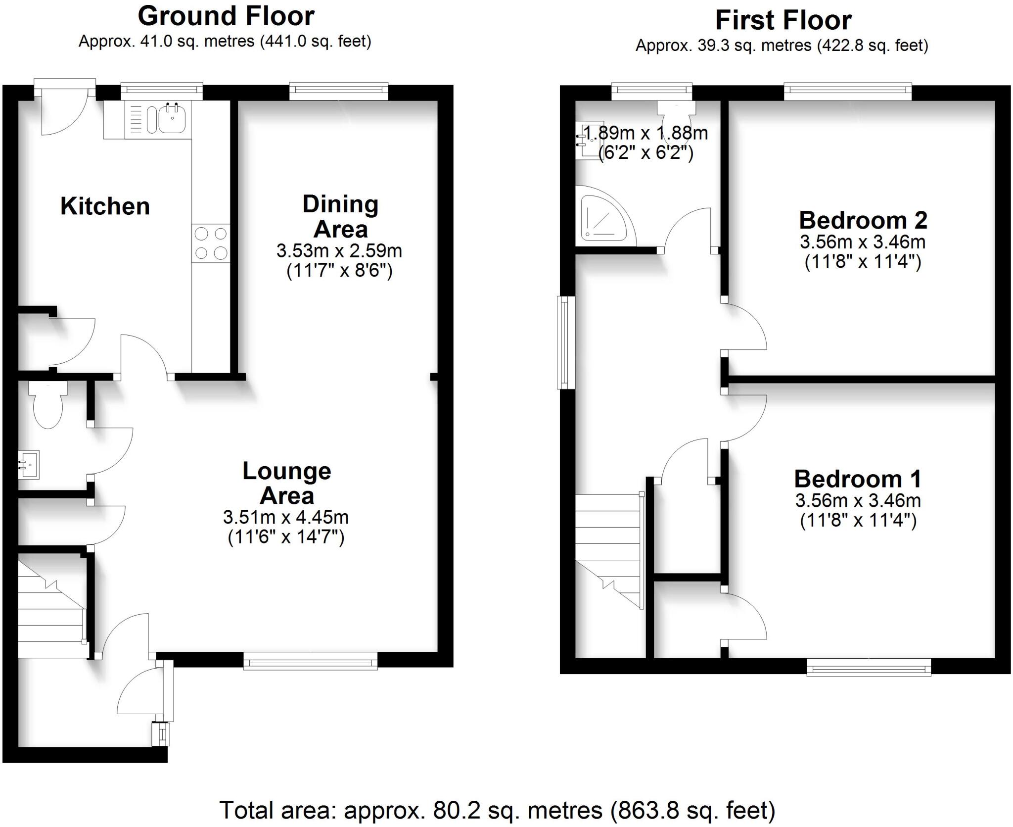 Maplehurst Road Chichester PO19 floorplan