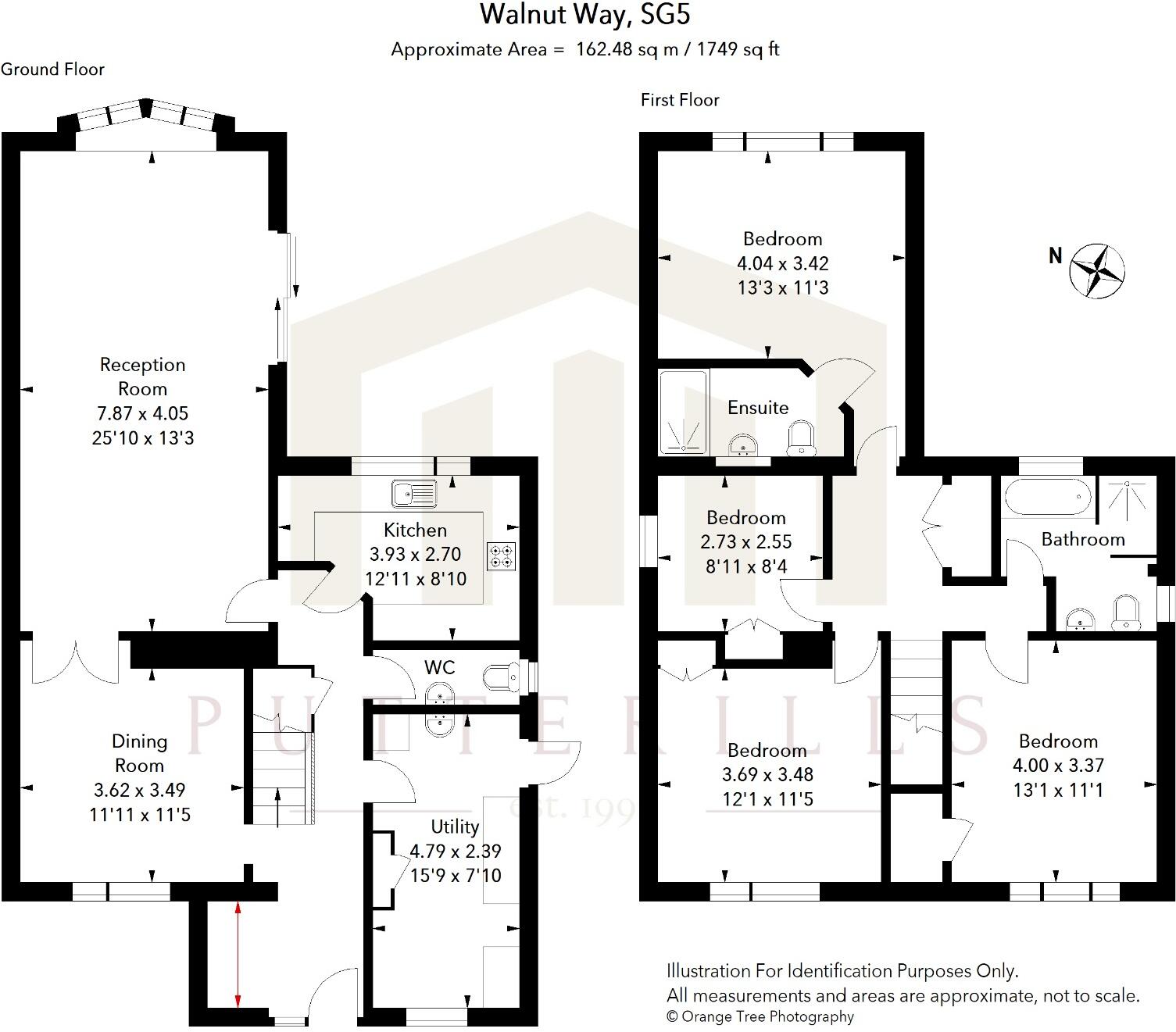 Walnut Way, Ickleford, Hitchin, Hertfordshire, SG5 floorplan