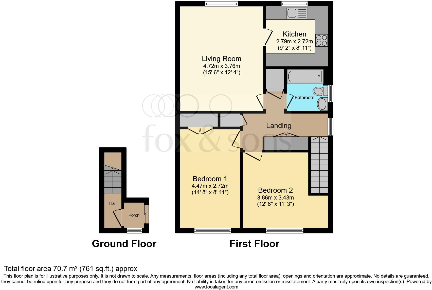 Acacia Road, Eastbourne floorplan