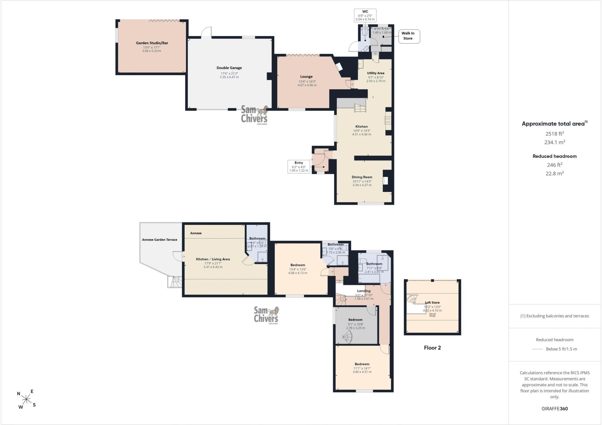 Hoecroft, Chilcompton floorplan