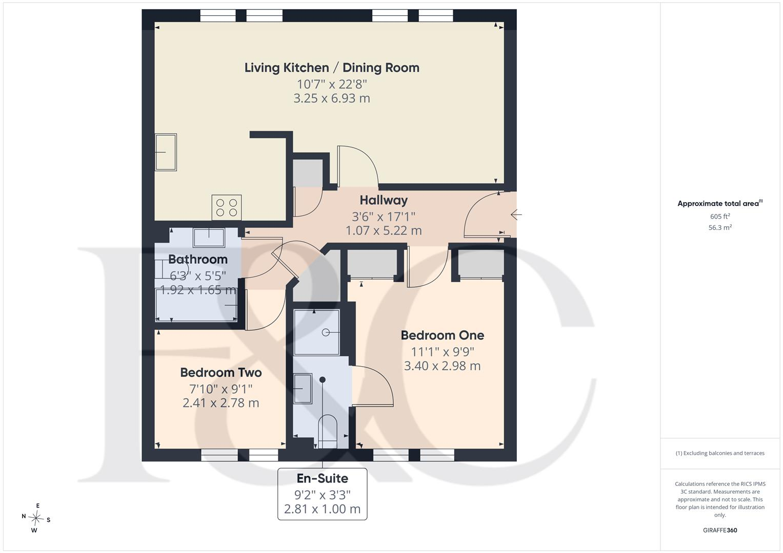 Welland Road, Hilton floorplan