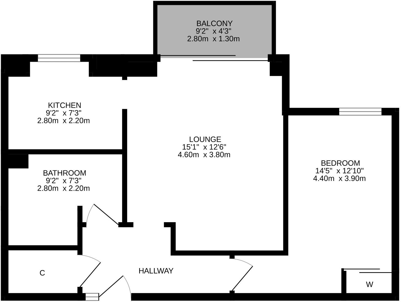 20 Park Manor, Crieff, PH7 4LJ floorplan