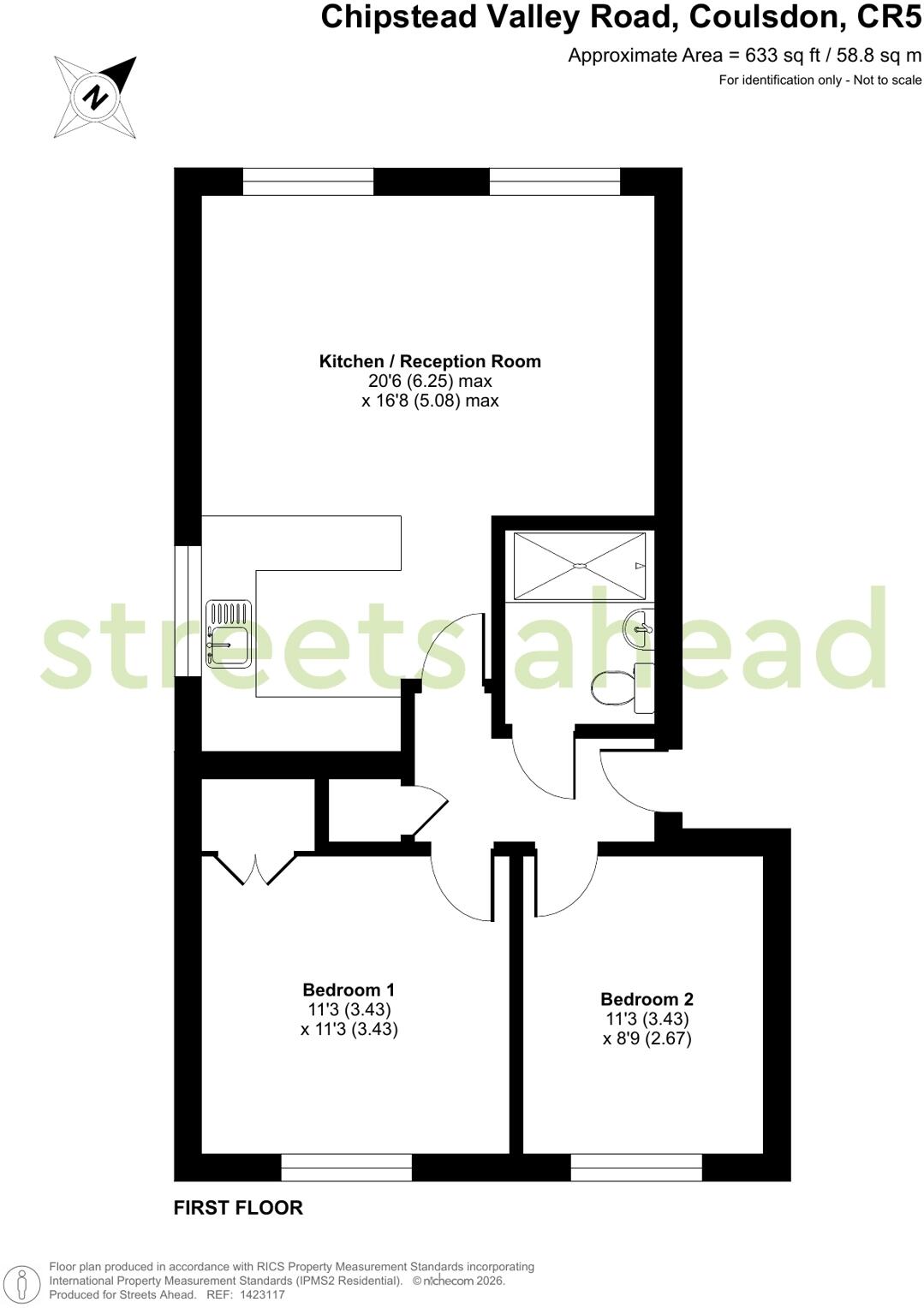 Chipstead Valley Road, Coulsdon, CR5 floorplan