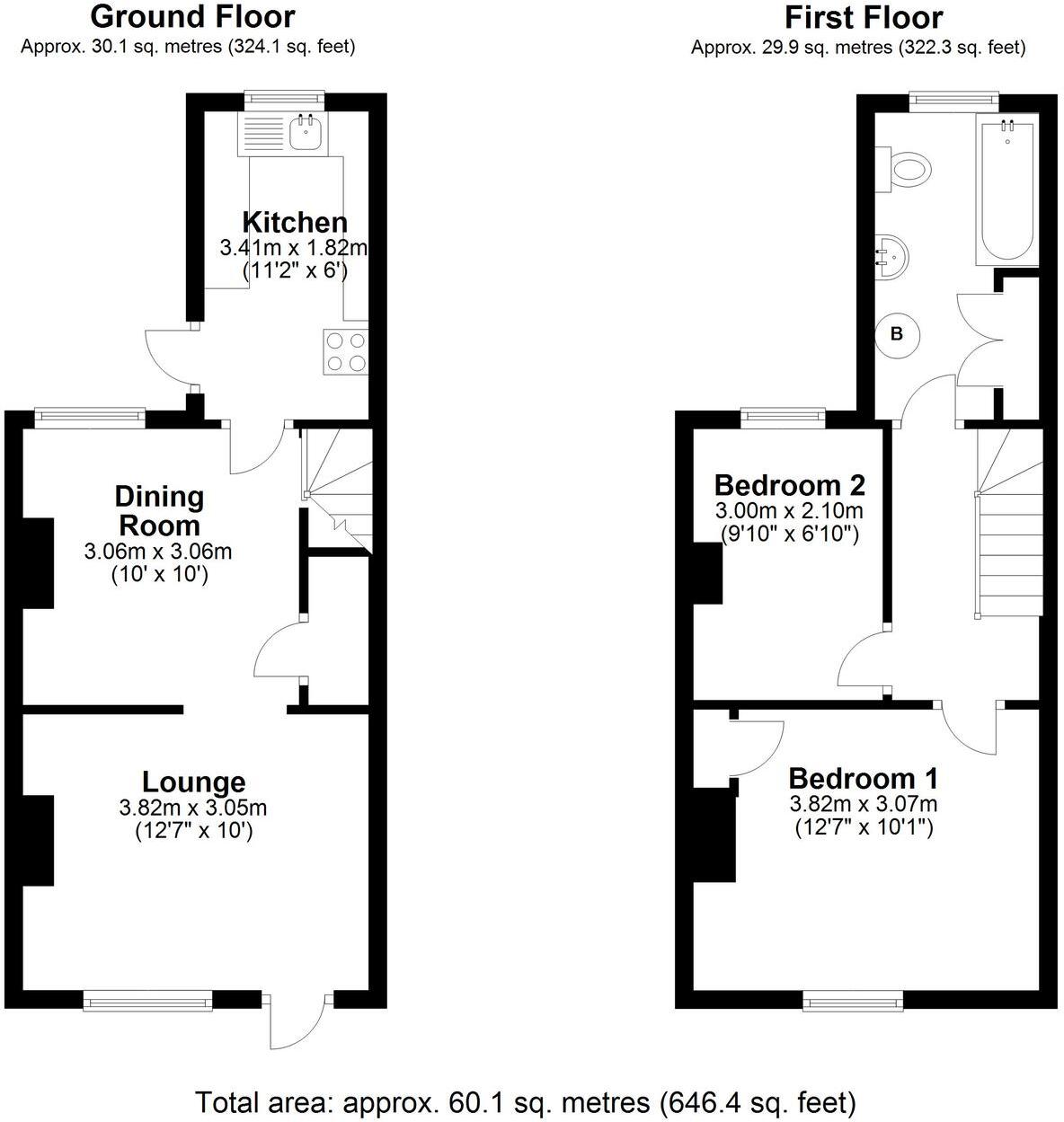 York Terrace, Cambridge, Cambs floorplan