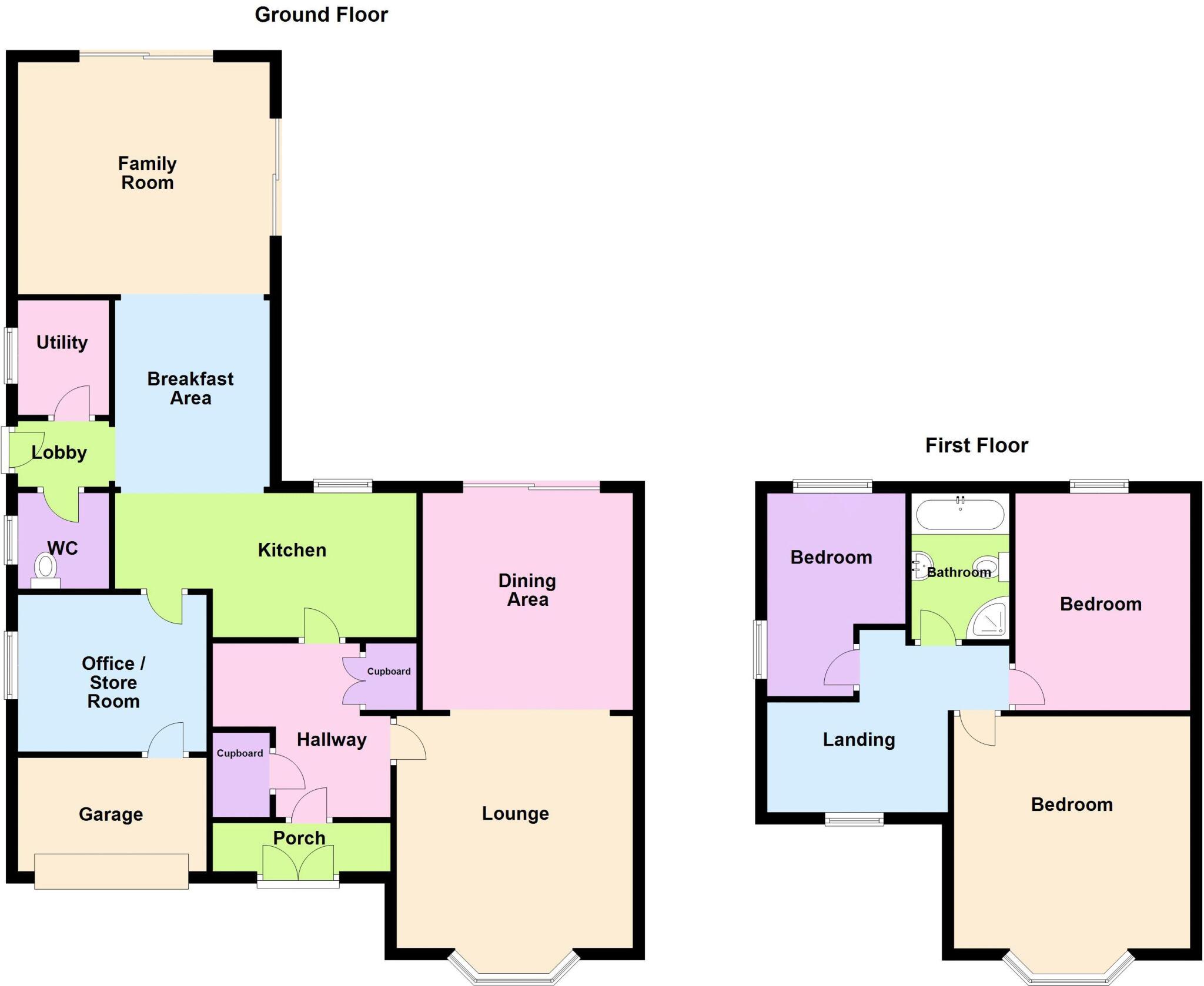 Chester Road North, Brownhills, Walsall WS8 7JP  floorplan