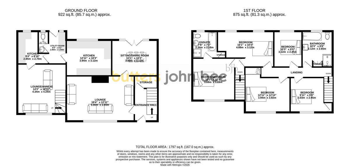 Acton Way, Church Lawton floorplan
