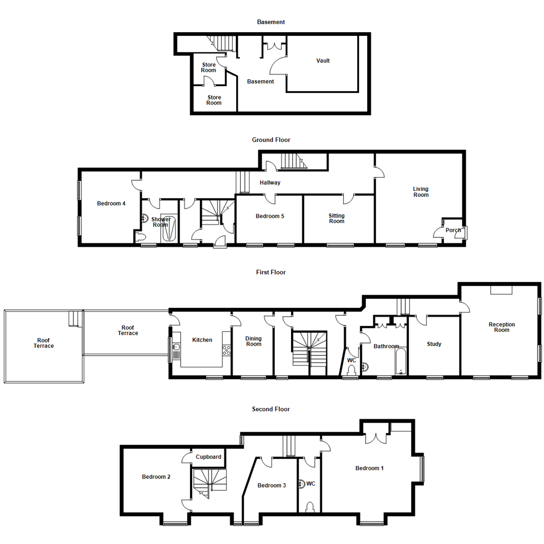 Chapel Street, Alford floorplan