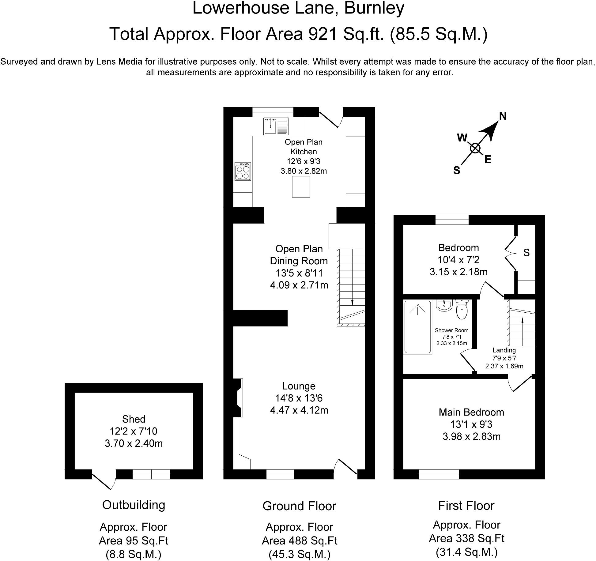 Lowerhouse Lane, Burnley floorplan