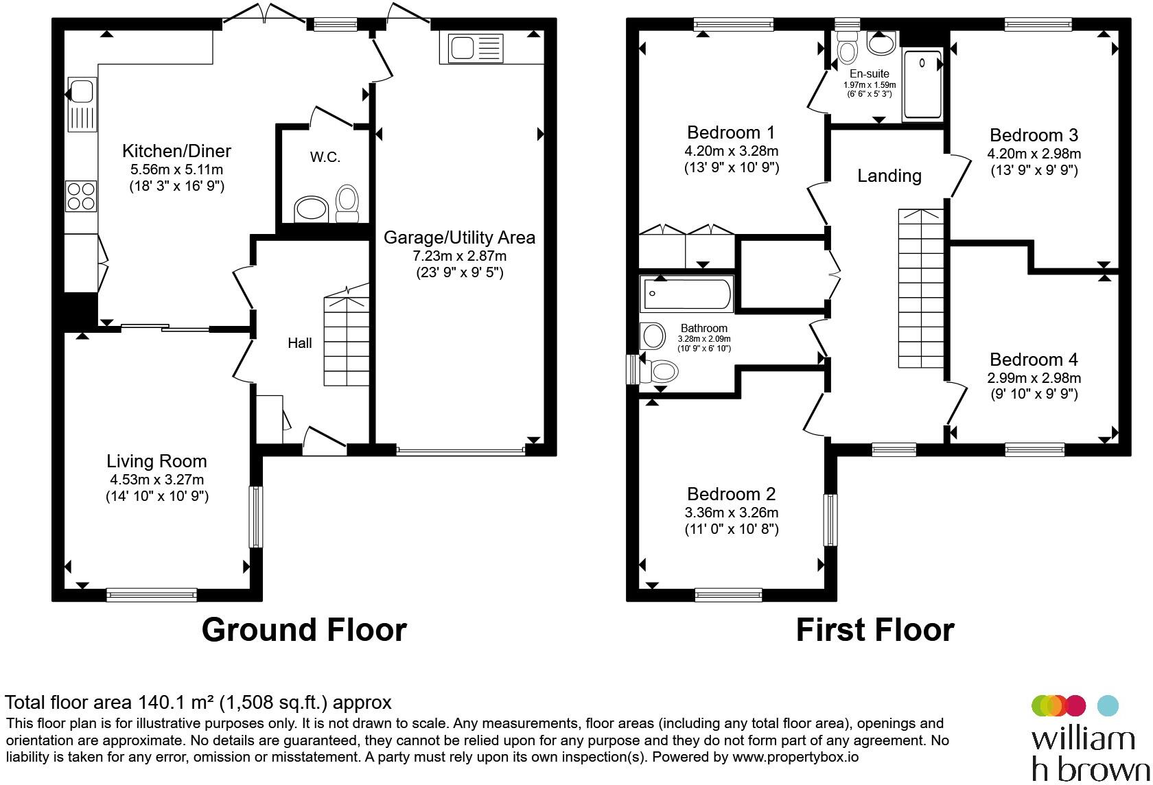 Clayton Wood Road, Leeds floorplan