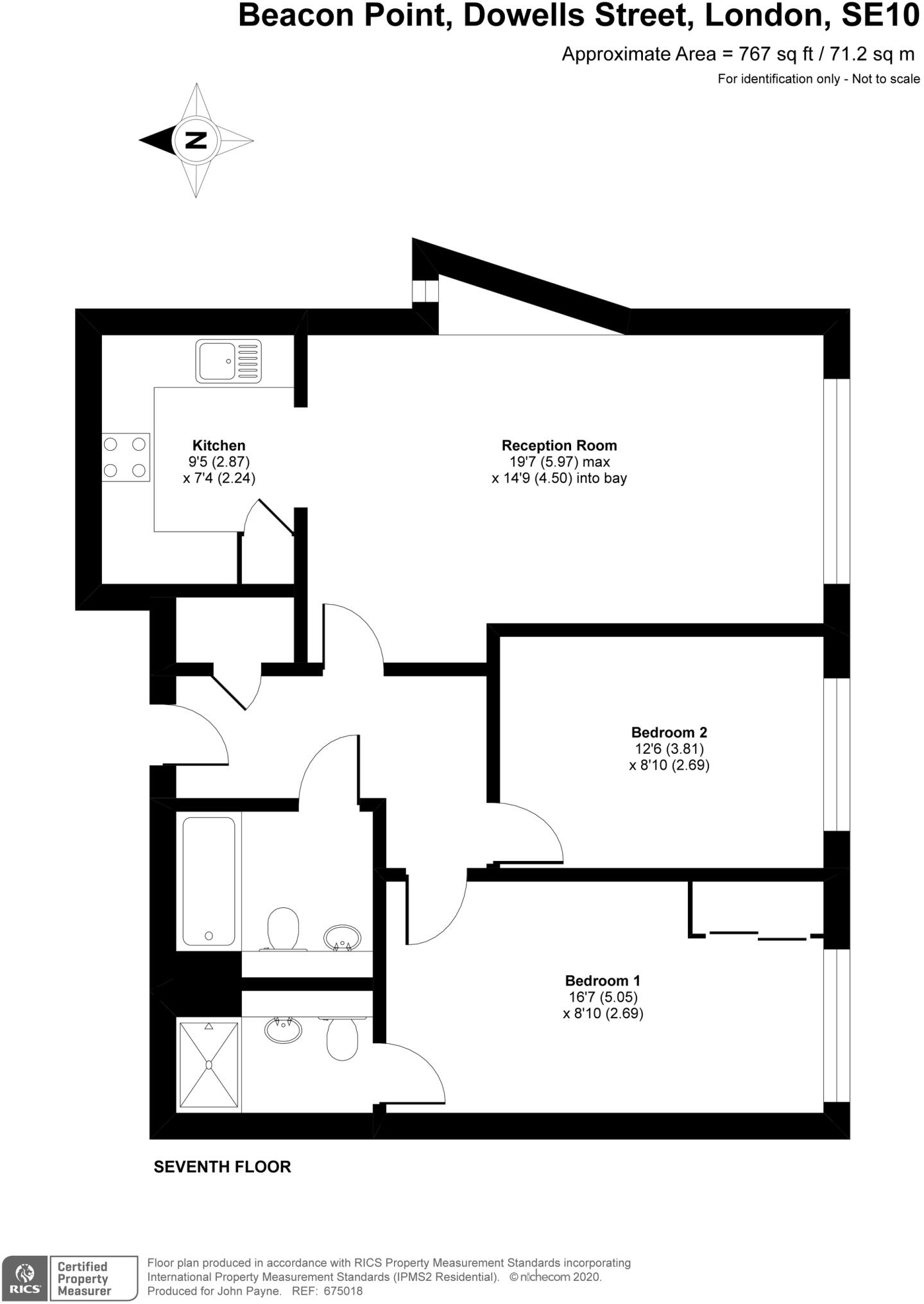 Dowells Street Greenwich SE10 floorplan