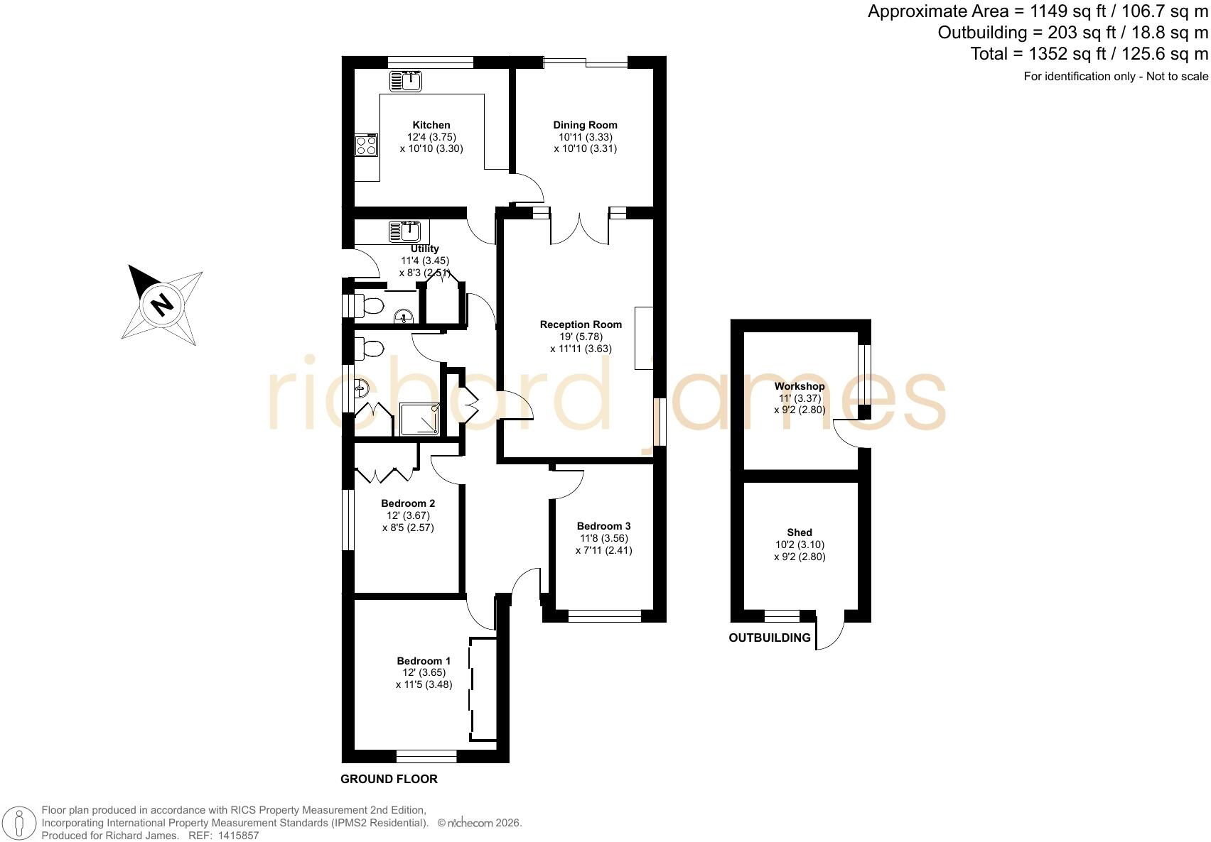 Whitworth Road, Swindon, SN25 floorplan