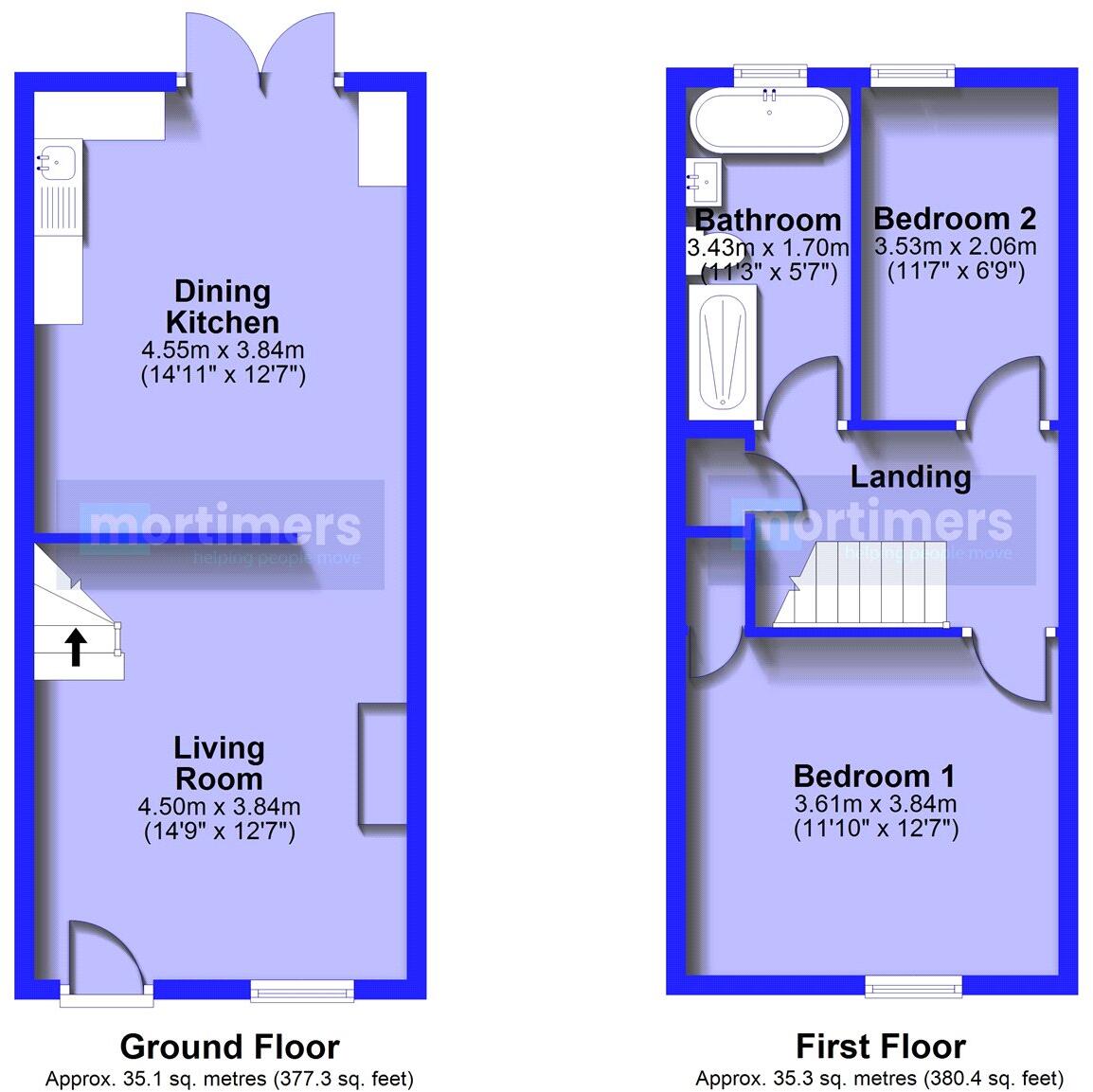 Union Street, Clitheroe, Lancashire, BB7 floorplan