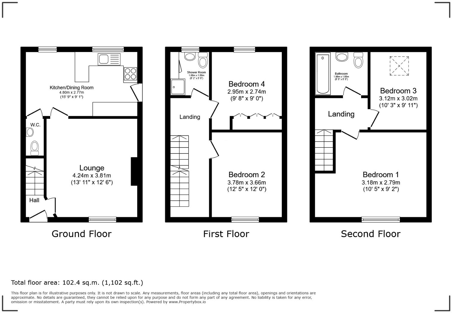 Westbourne Grove, Ripon floorplan