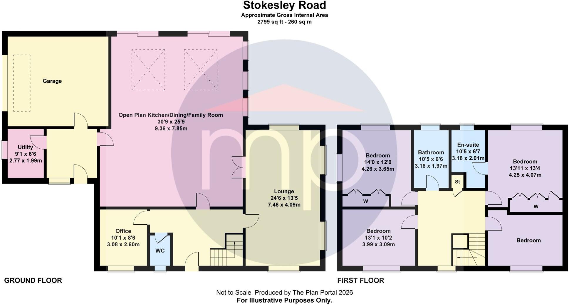 Stokesley Road, Nunthorpe, TS7 floorplan