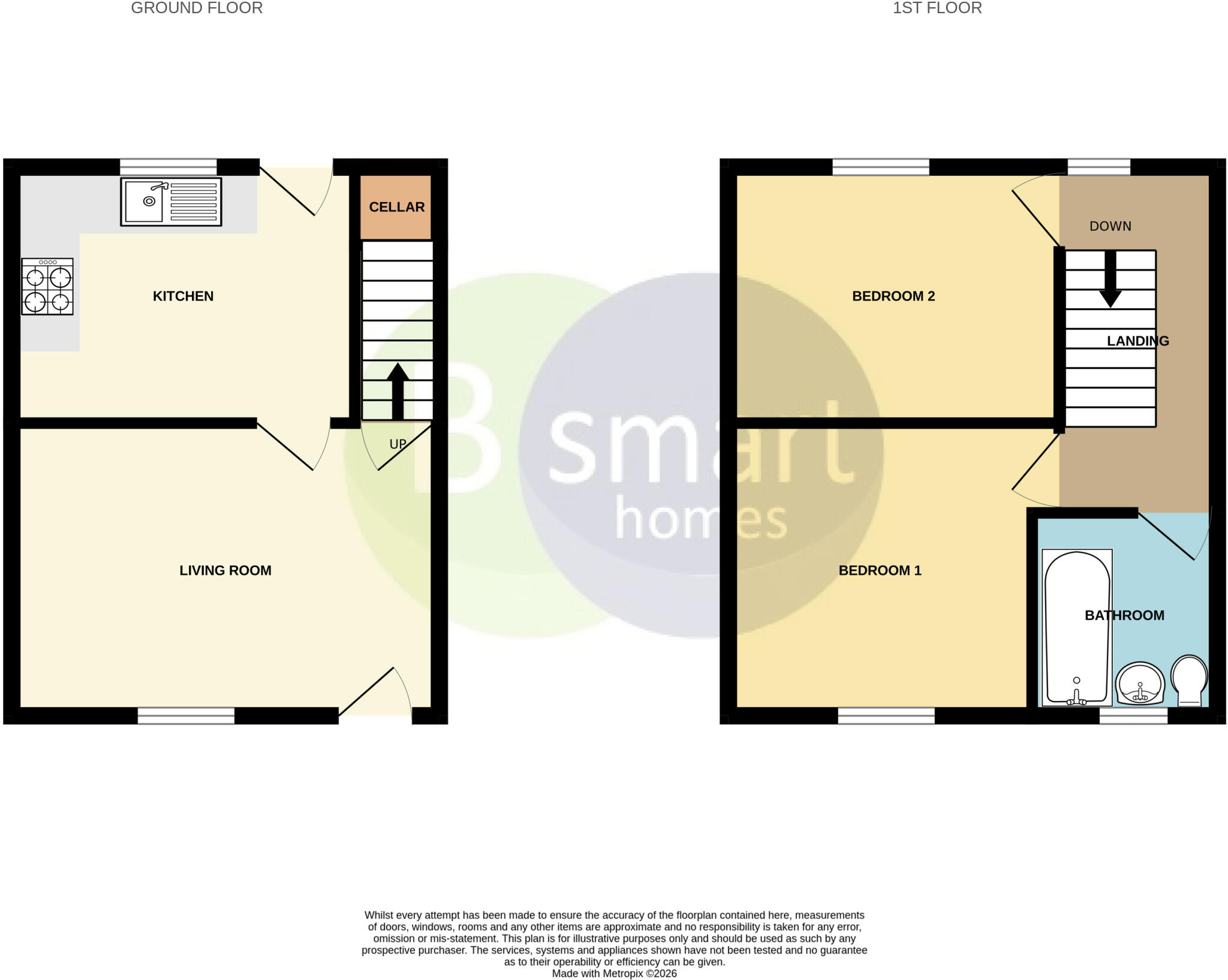 Wood Street, Swinton floorplan