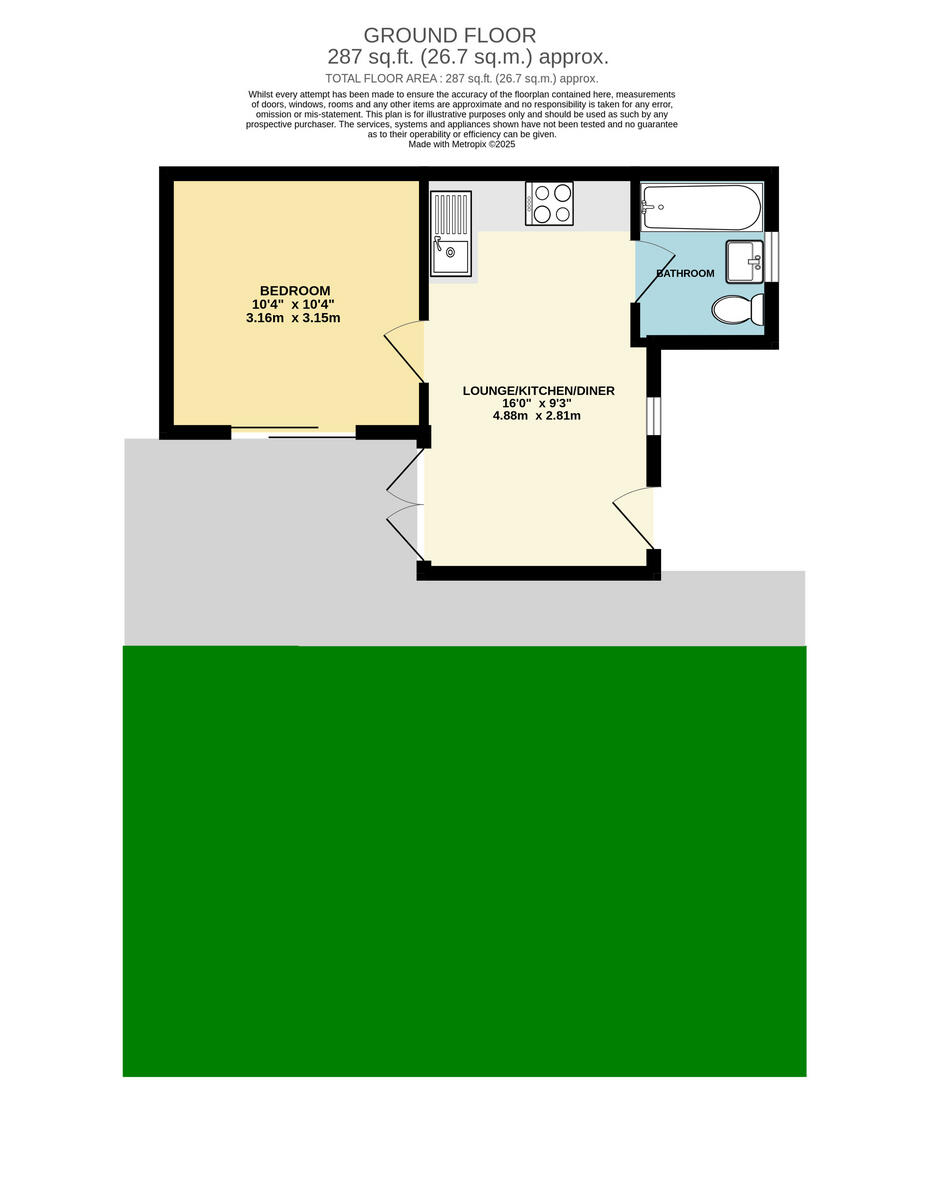 Northbourne Avenue, Bournemouth, BH10 6 floorplan