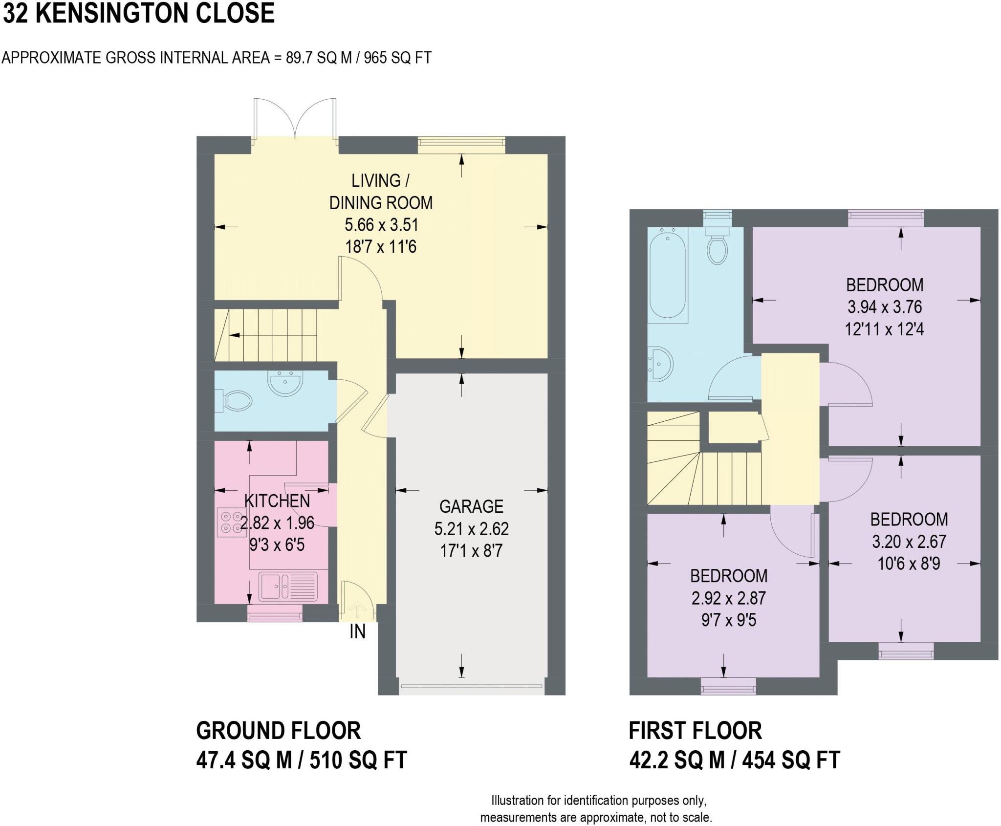 Kensington Close, Dinnington, Sheffield floorplan
