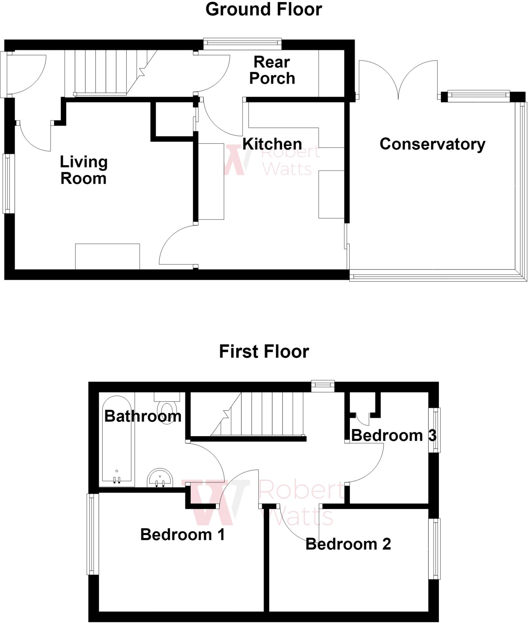 Griffe Drive, Wyke, Bradford, West Yorkshire, BD12 floorplan