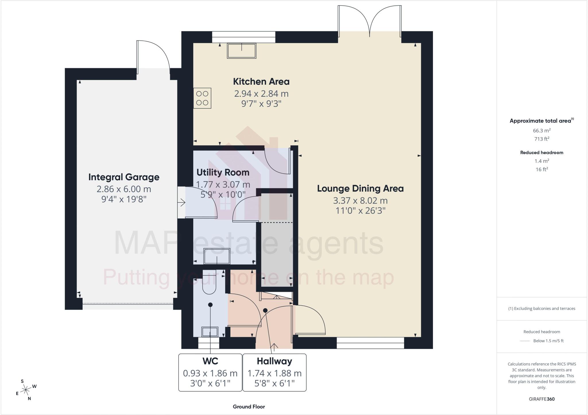Lanner, Redruth - Energy efficient with generous accommodation, edge of village floorplan
