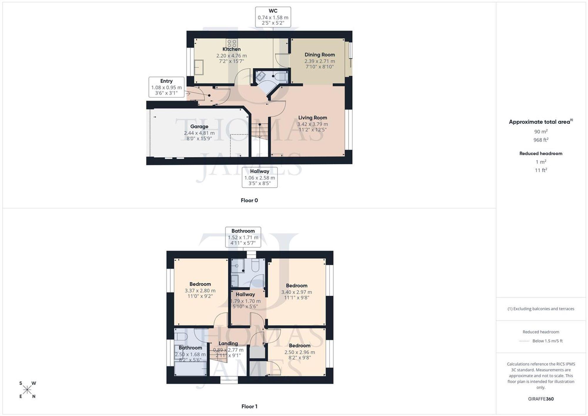Patterdale Close, Gamston, NG2 floorplan