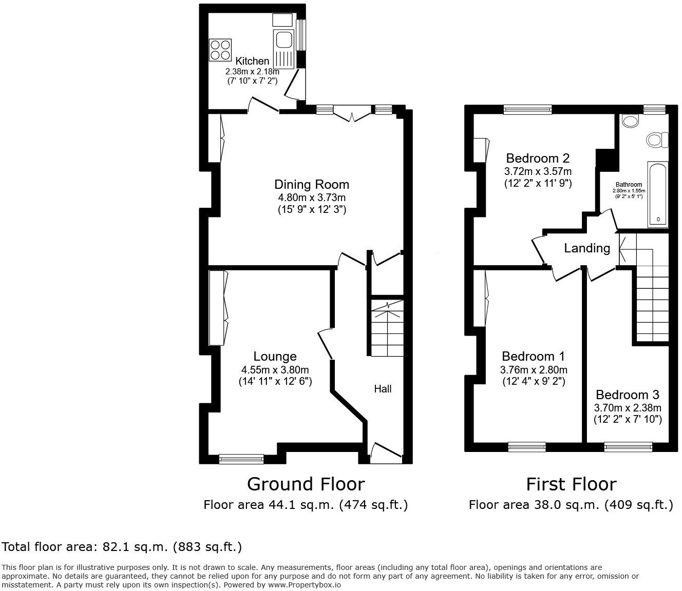 Park Avenue, Wakefield, WF2 floorplan