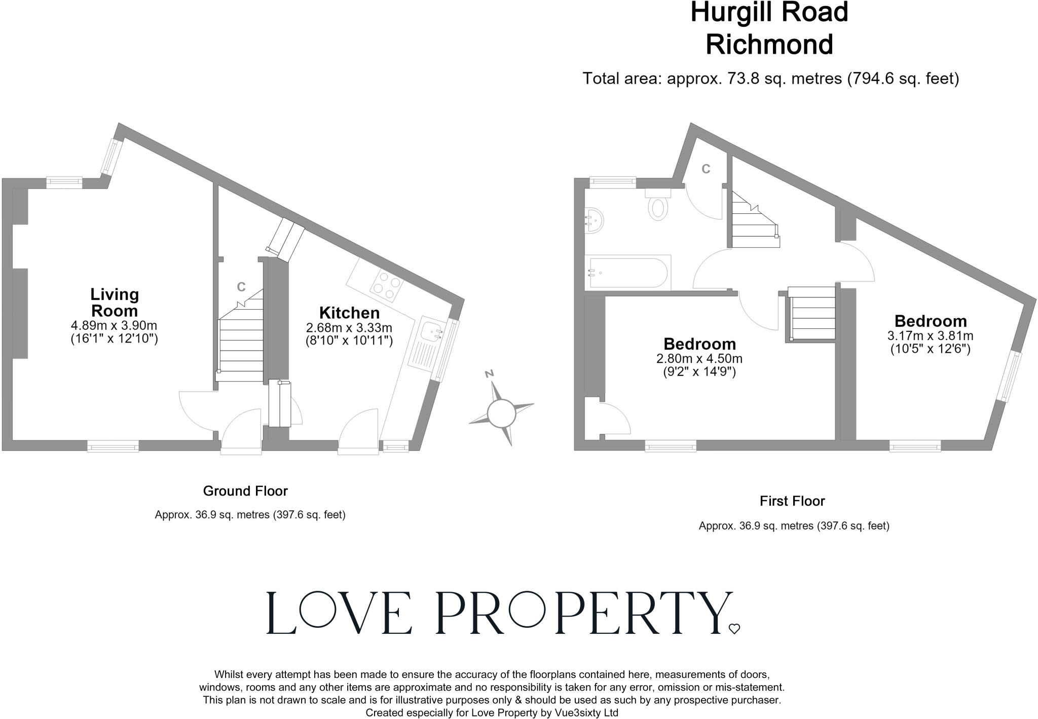 Hurgill Road, Richmond floorplan