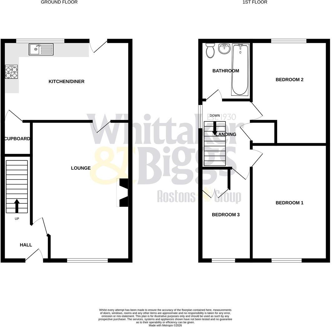 Overton Close, Congleton floorplan