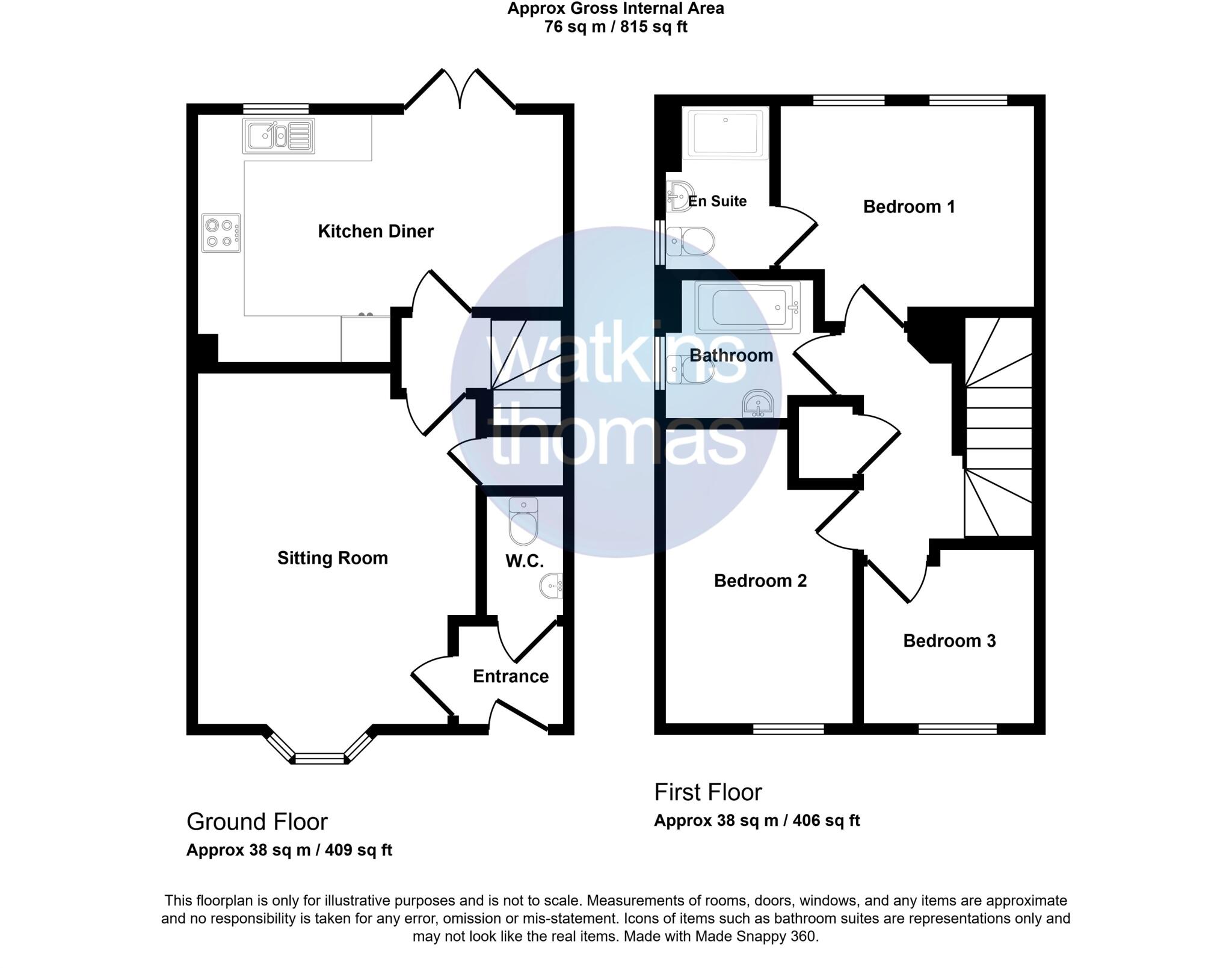 St. Peters Field, Whitestone, Hereford, HR1 floorplan