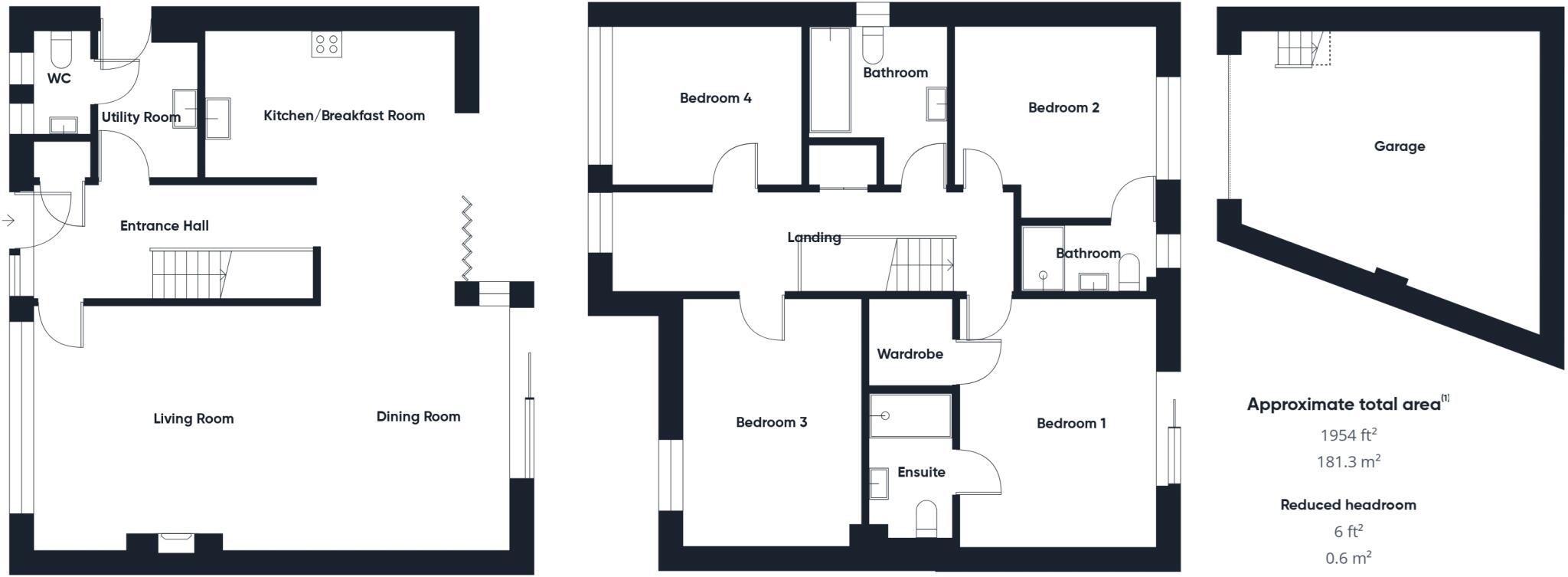41, Broadclose Hill, Bude floorplan