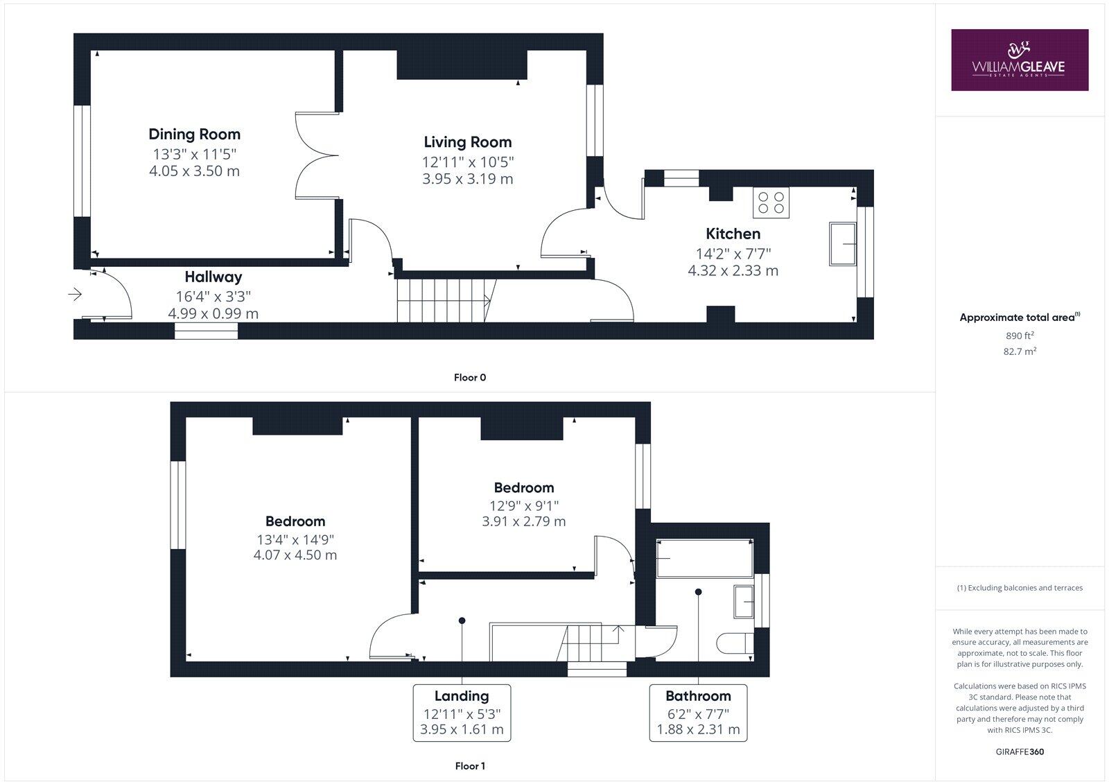 Mold Road, Ewloe, Deeside, Flintshire, CH5 floorplan
