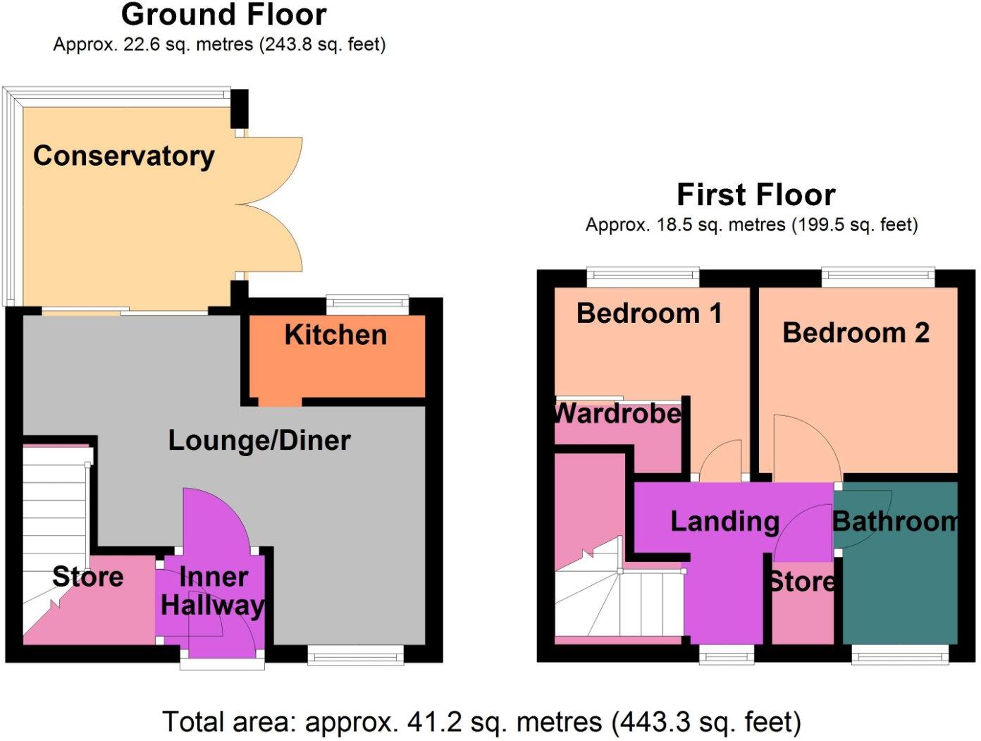 Furness Grove, Stafford, Staffordshire, ST17 floorplan