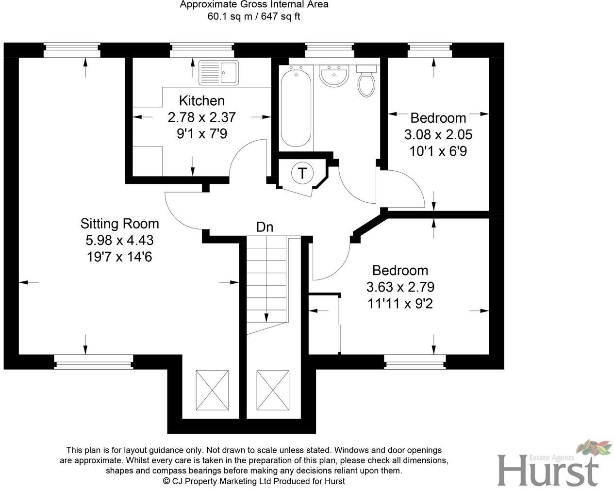 Lansdowne Way, High Wycombe floorplan