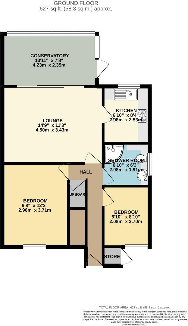 Kentmore Close, Stockport floorplan