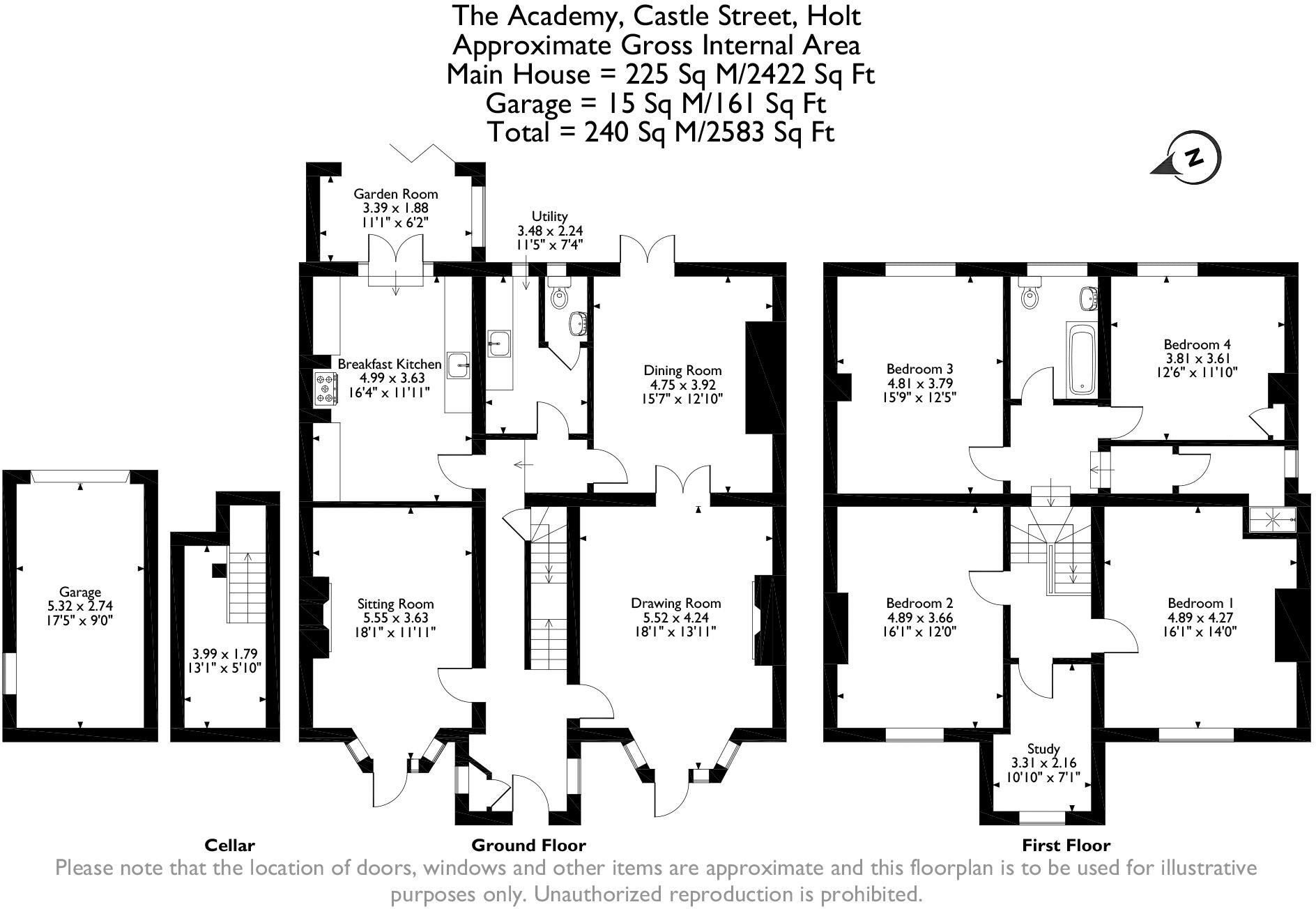 Castle Street, Holt floorplan