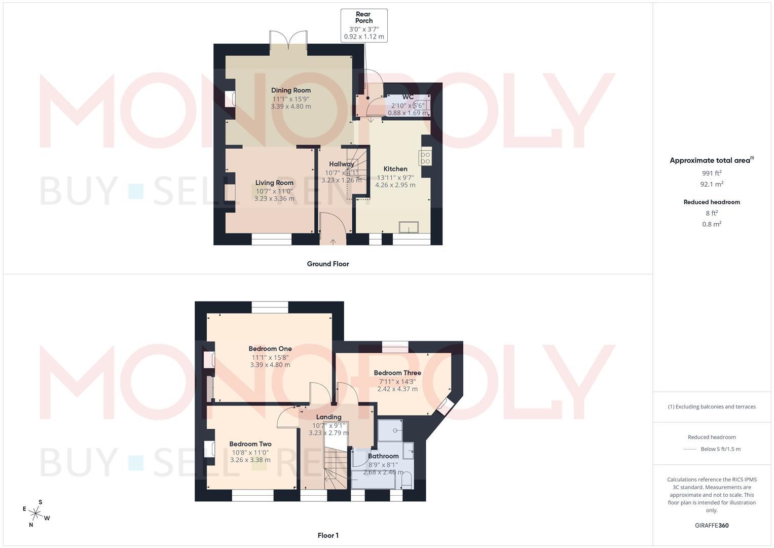 Park View, Rossett, Wrexham floorplan