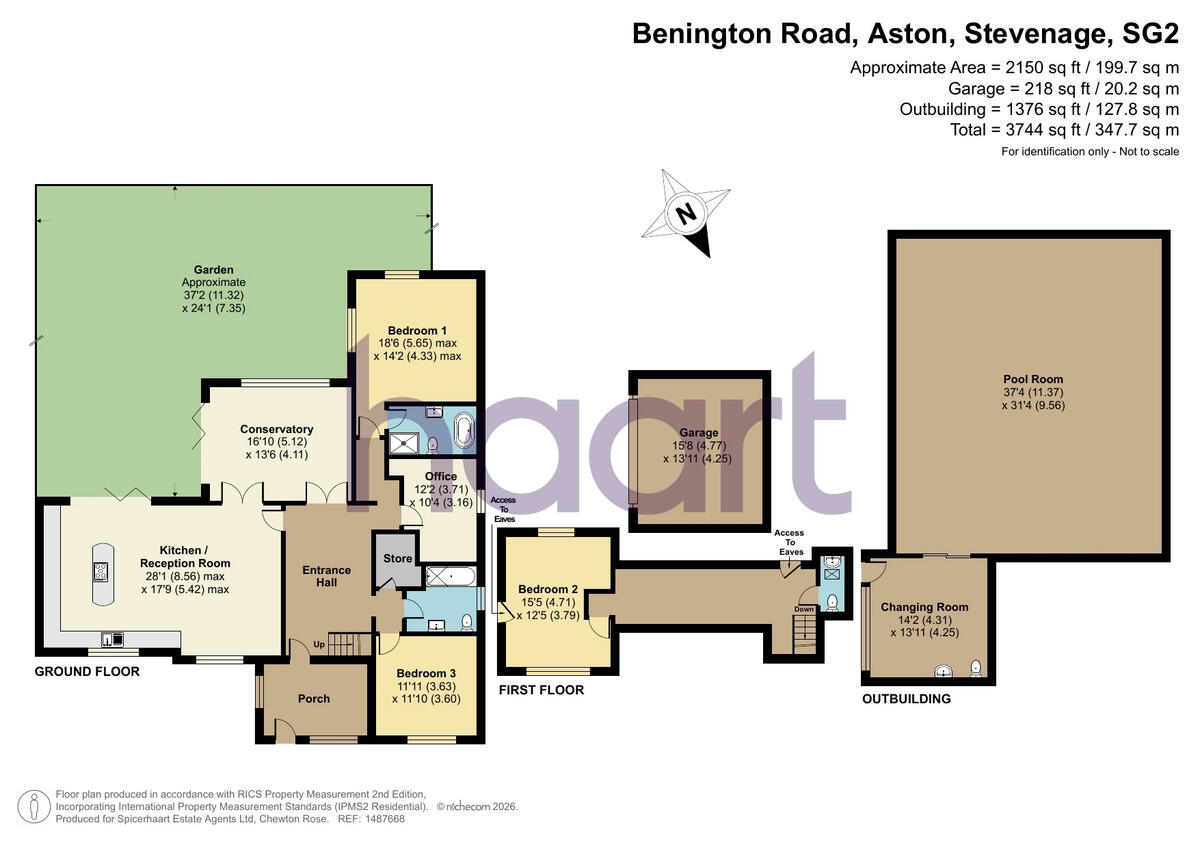 Benington Road, Stevenage floorplan