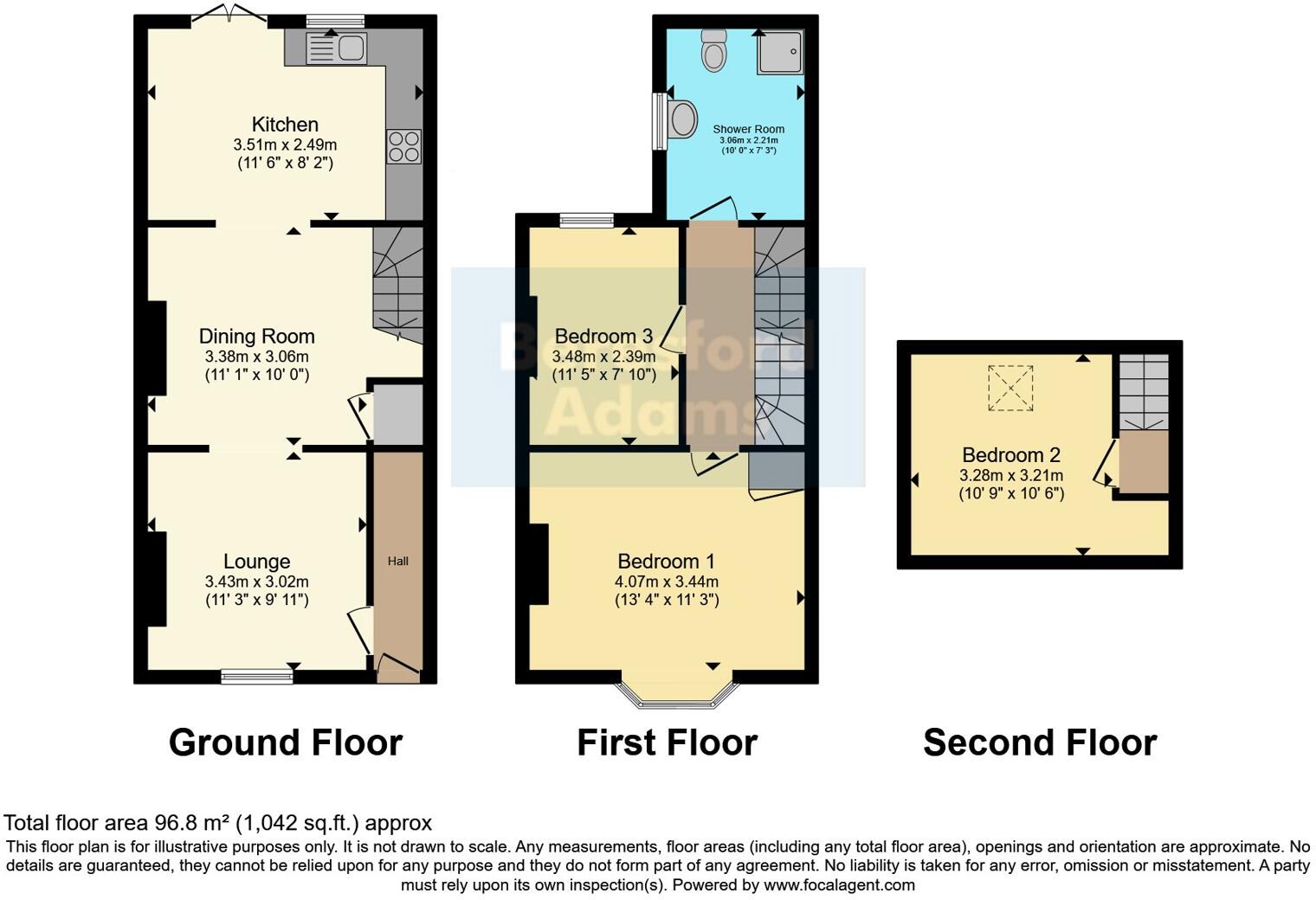 The Crescent, Bangor, Gwynedd, LL57 floorplan
