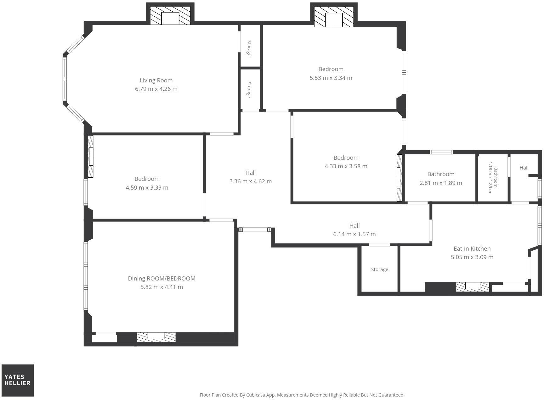 19 Falkland Street, Hyndland, G12 floorplan