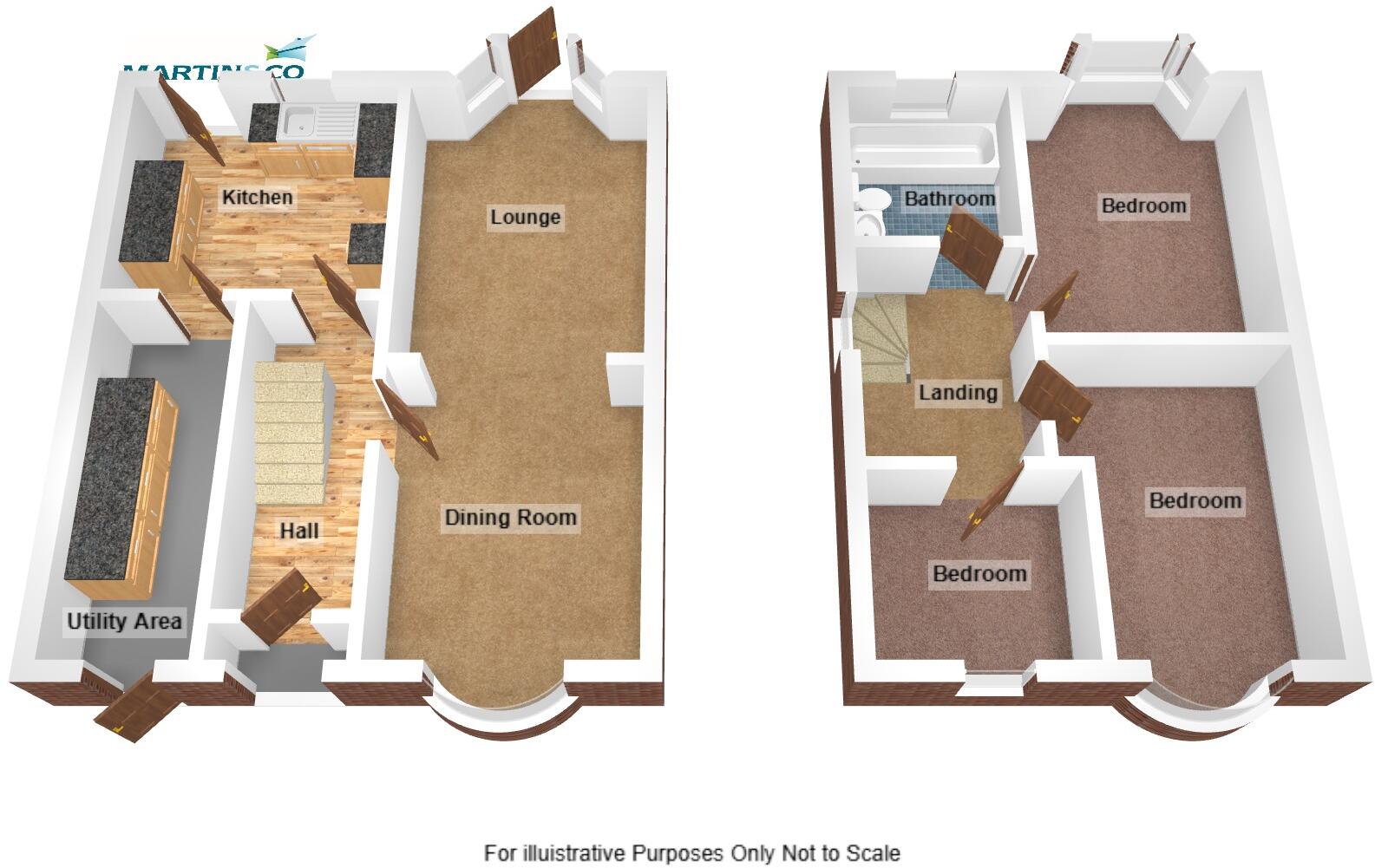 Herondale Road, Sheldon floorplan