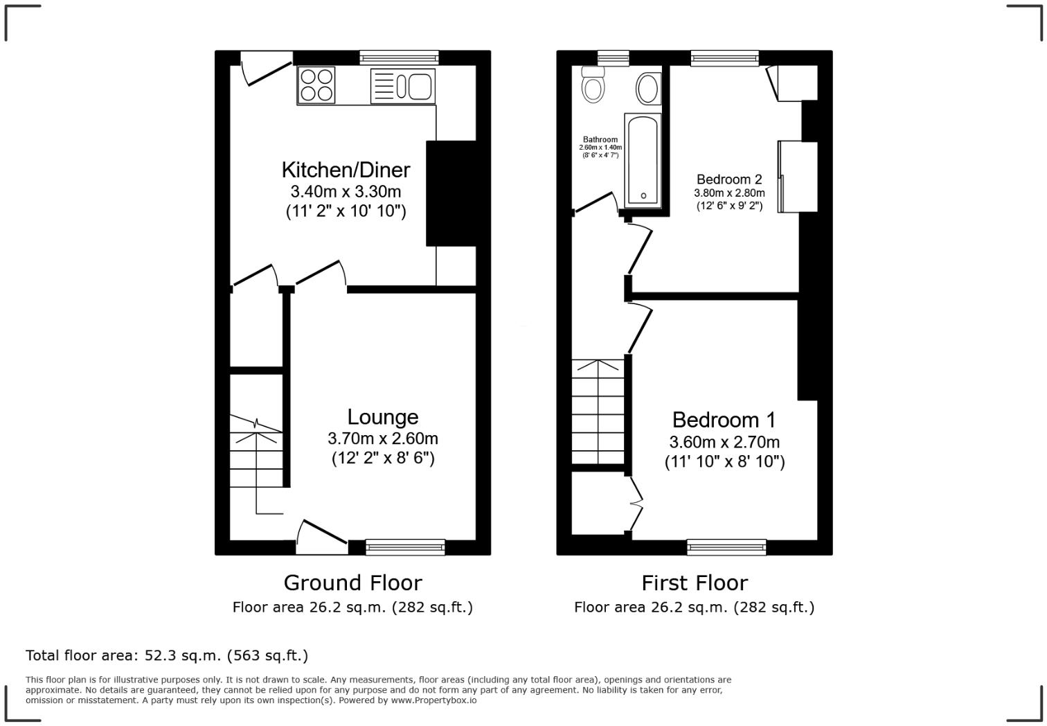Spital Gardens, Spital, Chesterfield, S41 0HG floorplan