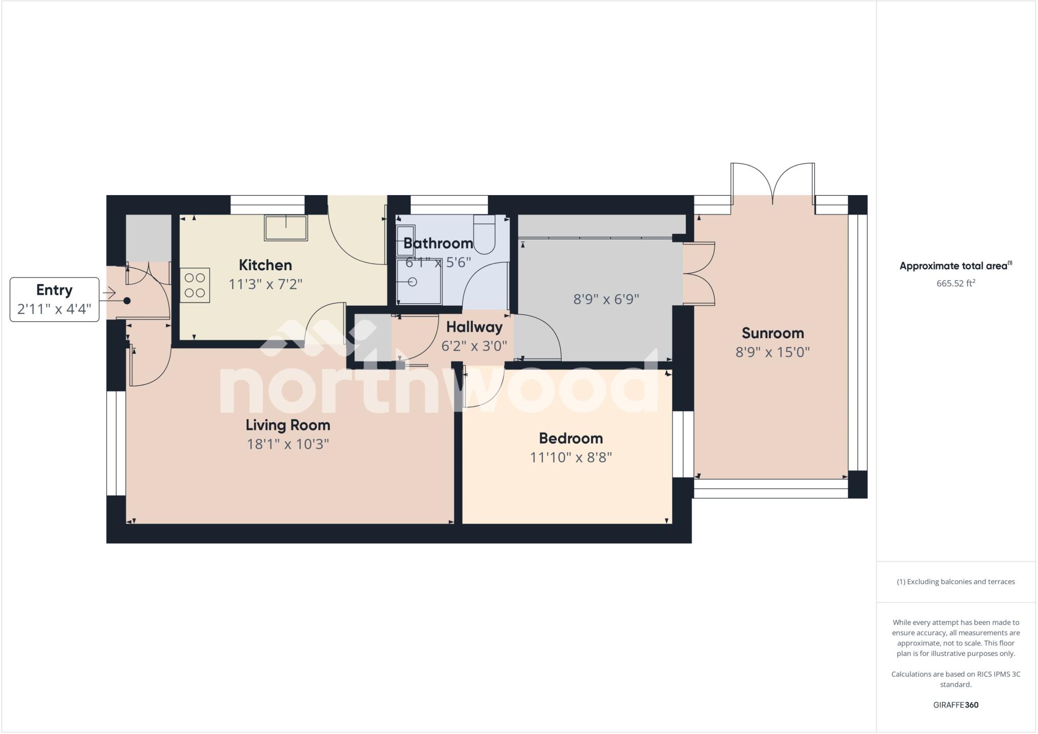 Cottesmore Way, Golborne, WA3 floorplan