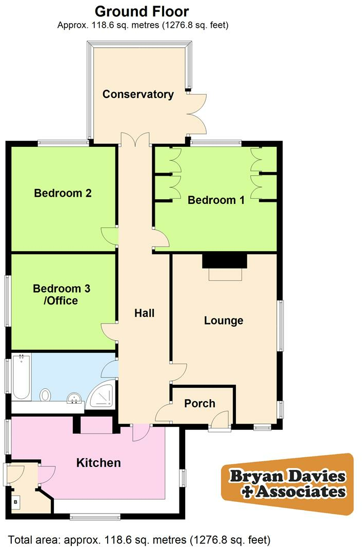 Crossley Road, Rhos On Sea, Colwyn Bay floorplan